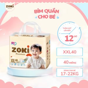 Bỉm Zoki 12h quần XXL40