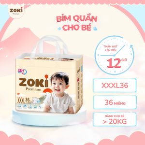 Bỉm Zoki 12h quần XXXL36